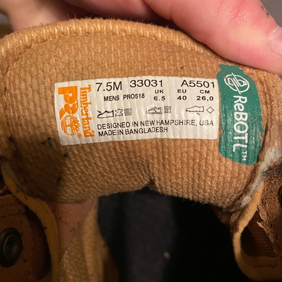 Timberland PRO Men's Pit Boss 6 Inch Steel Safety Toe Industrial Work Boot - Picture 5 of 6